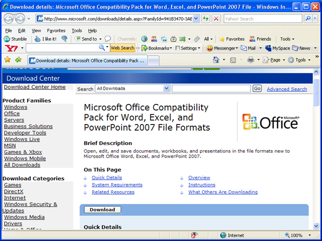 microsoft word 2000 compatibility pack
